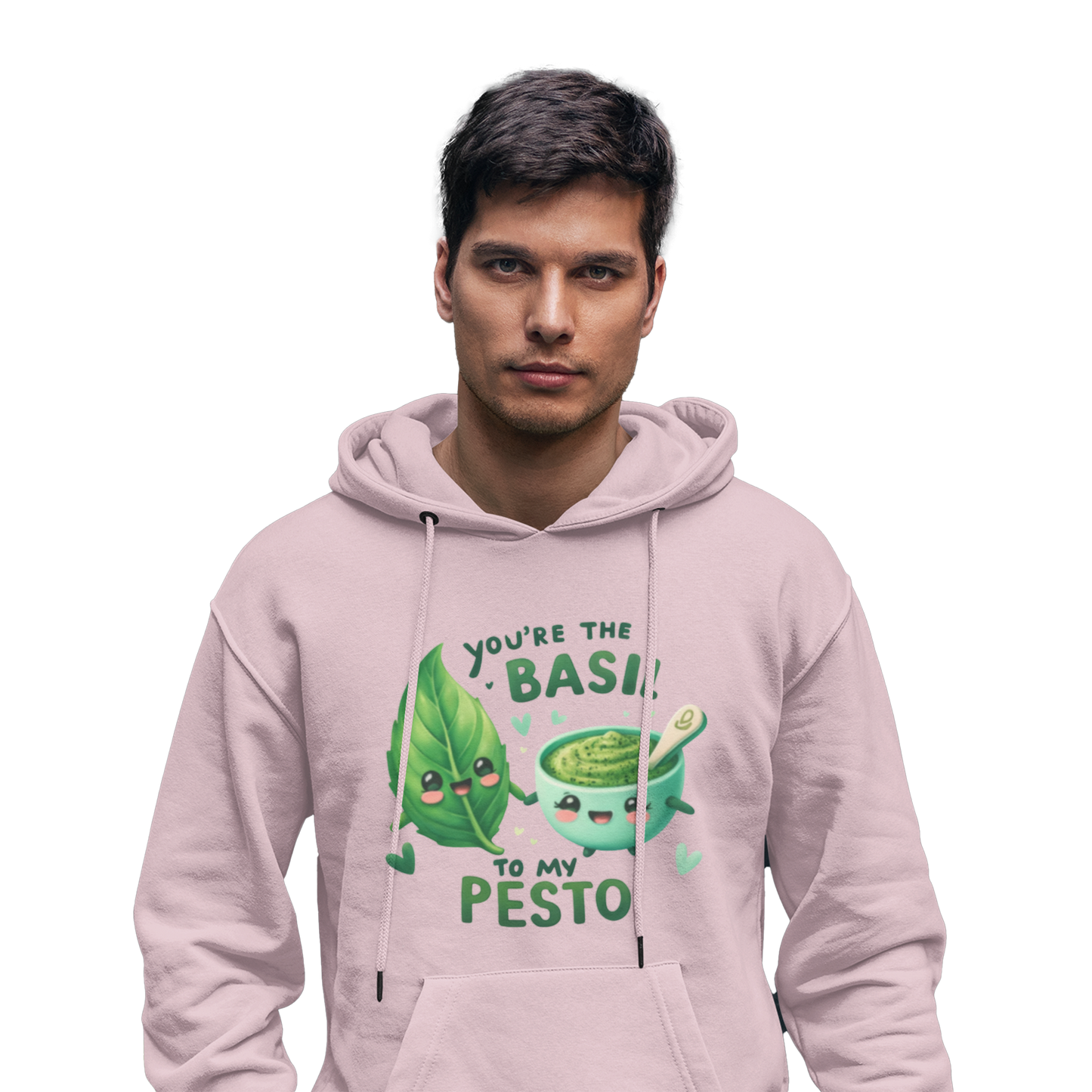 Regular Fit Hoodie by EMMOZI - Baby Pink