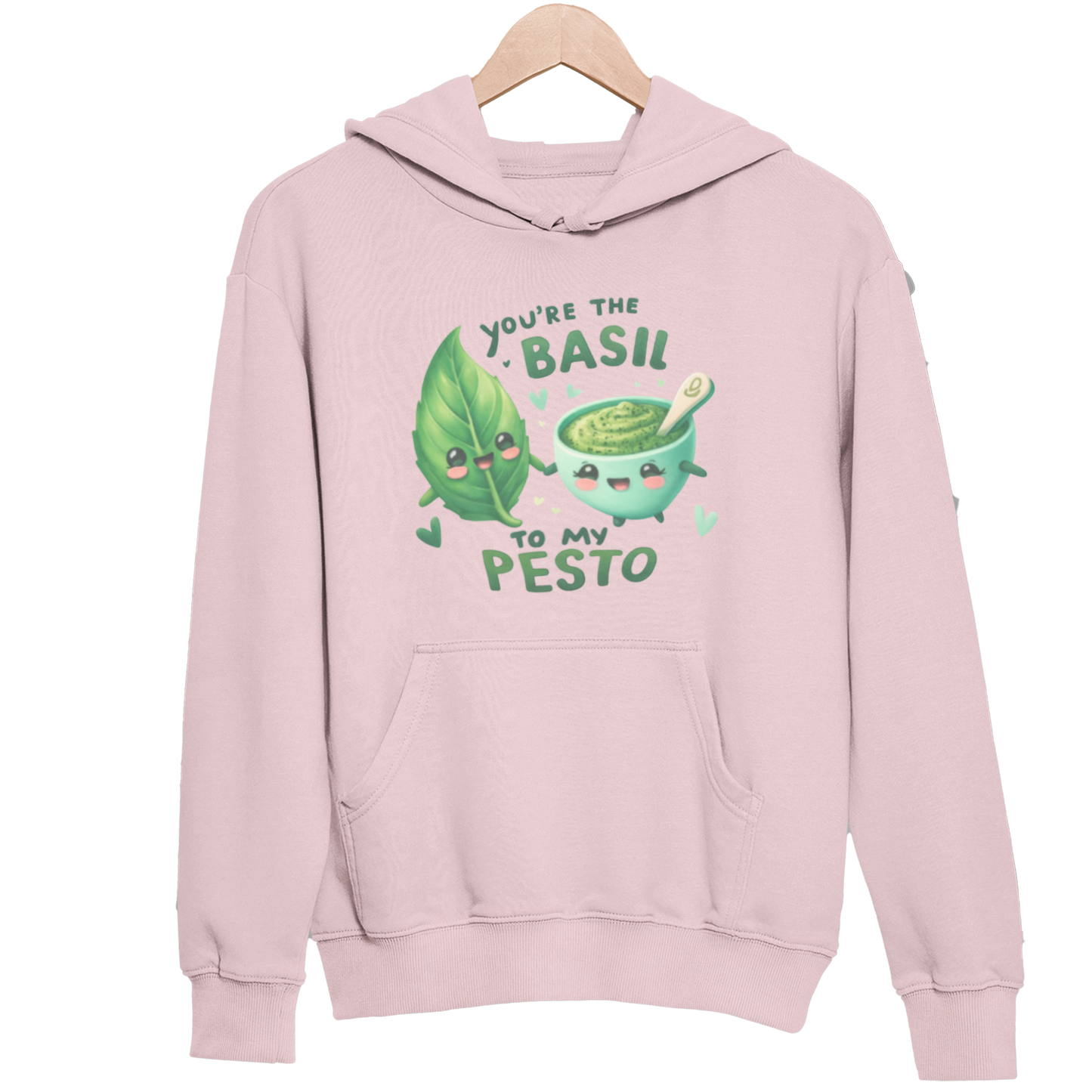 Regular Fit Hoodie by EMMOZI - Baby Pink