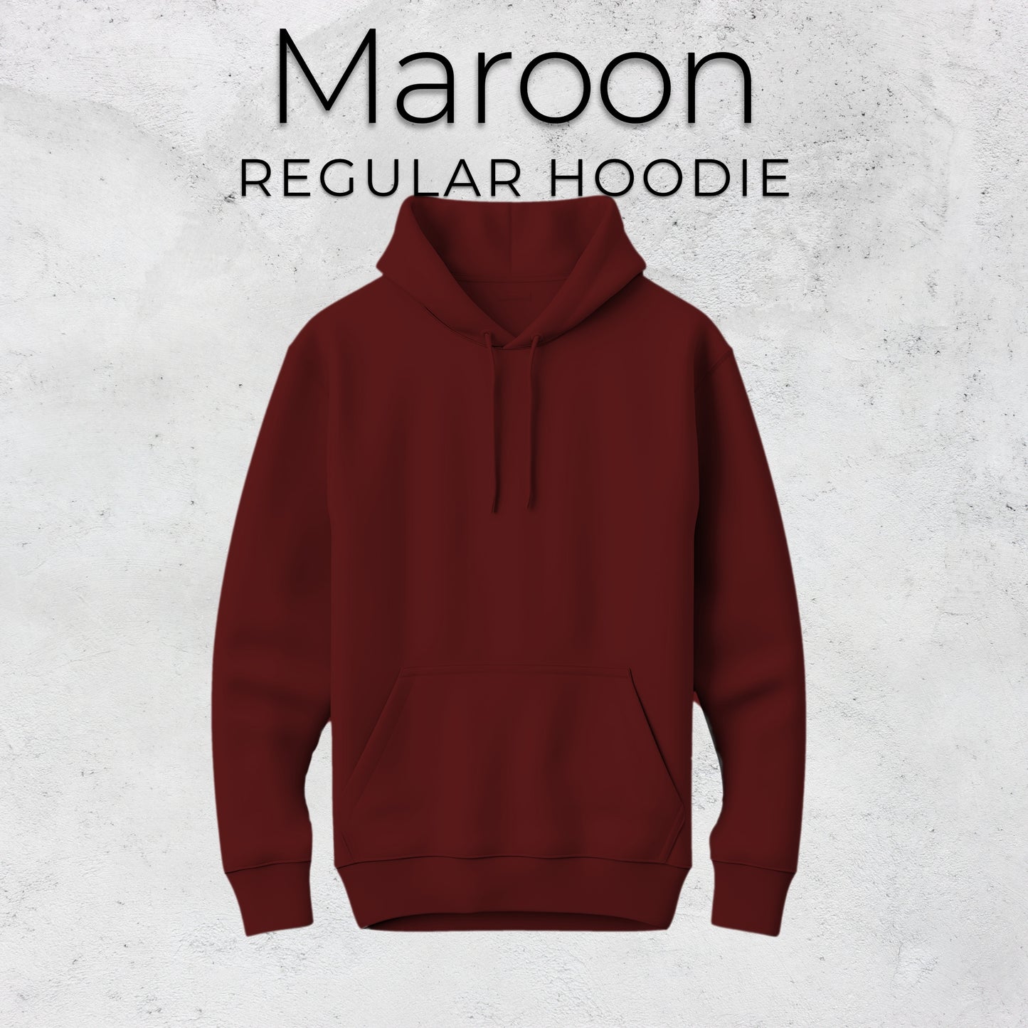 Unisex Regular Fit Hoodie