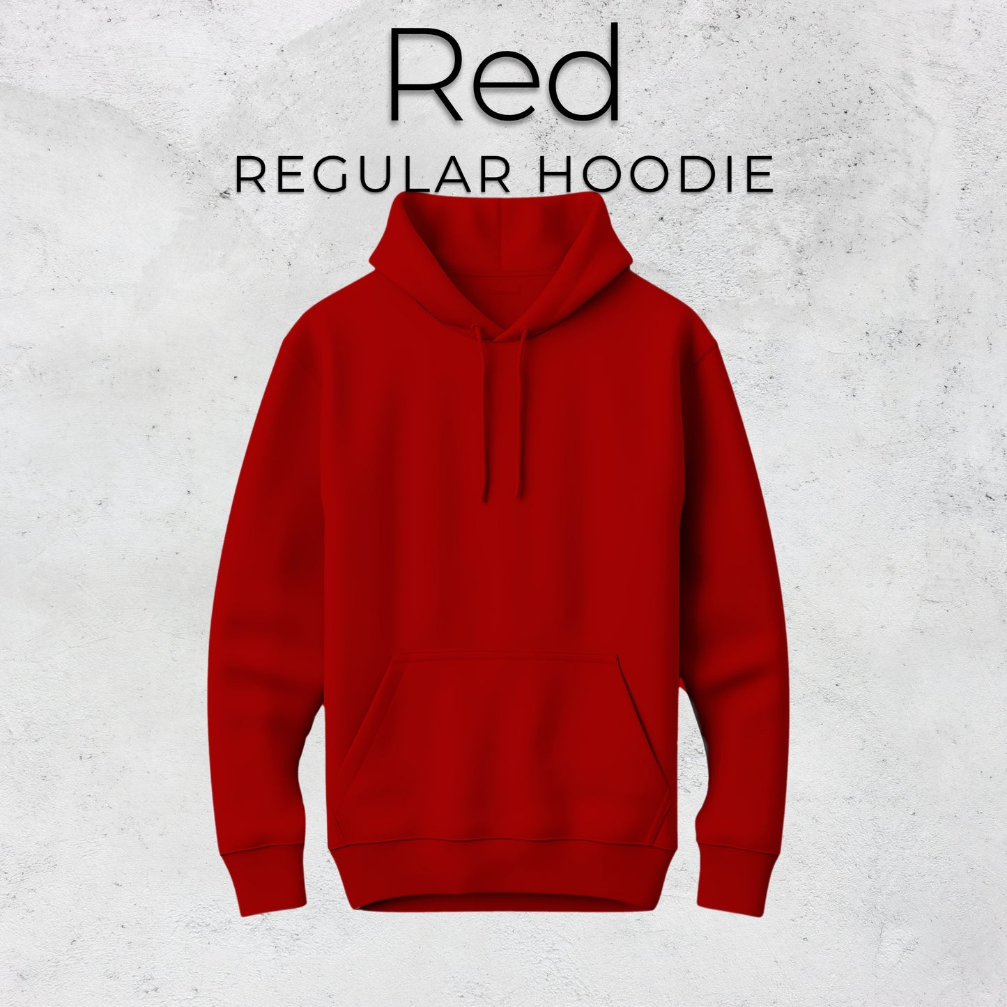 Unisex Regular Fit Hoodie