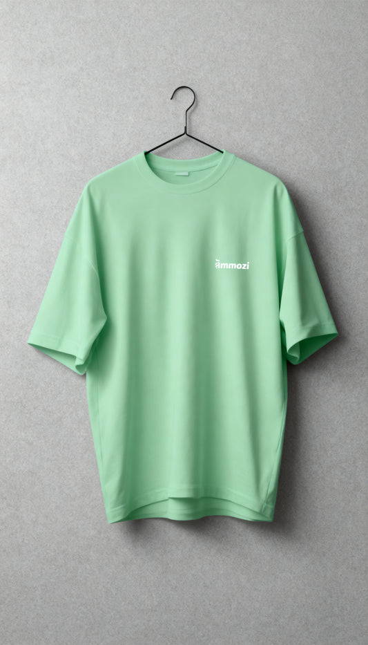 Premium Unisex Oversized Drop Shoulder T-Shirt Jade – EMMOZI