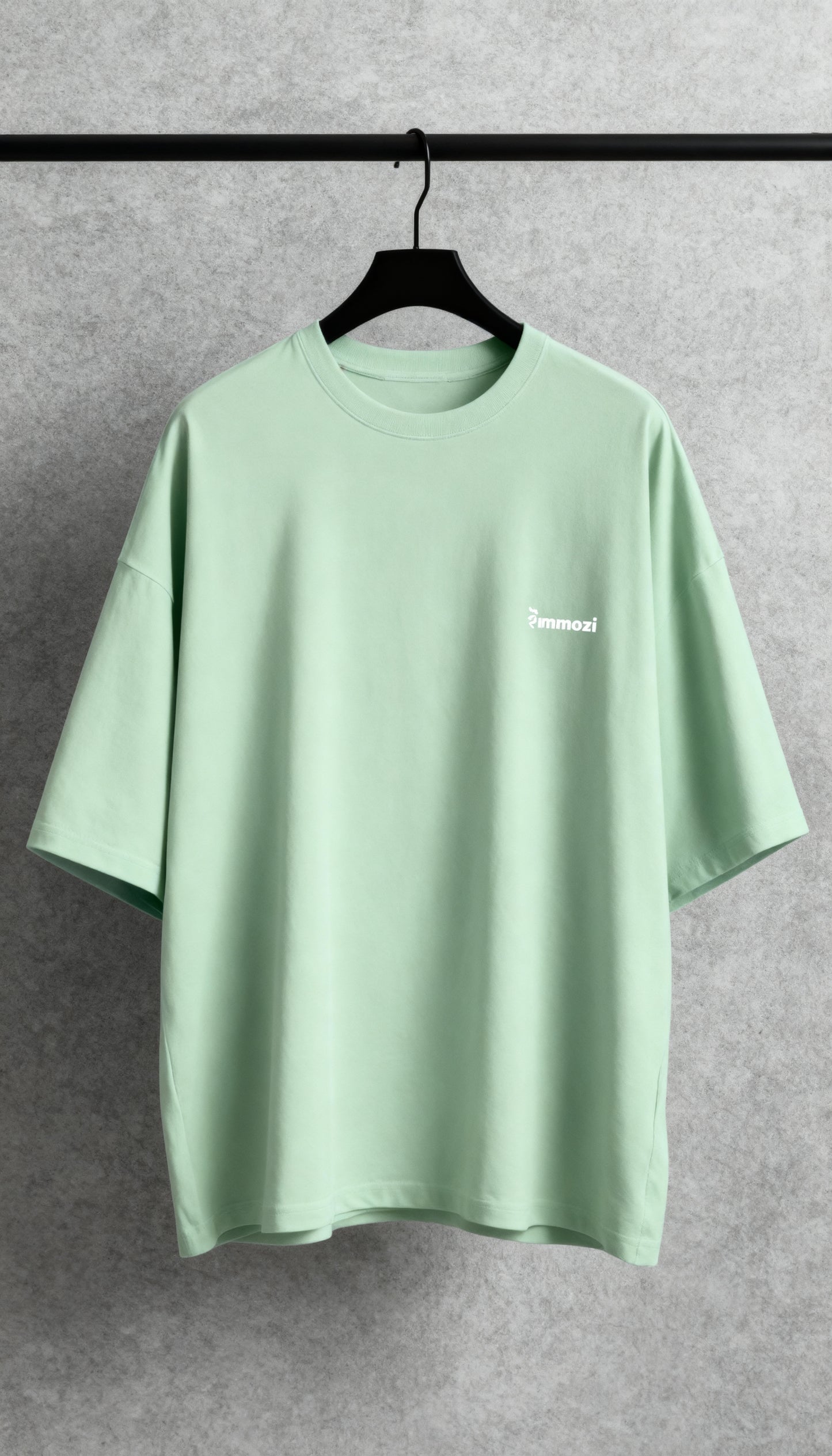 Premium Unisex Oversized Drop Shoulder T-Shirt Jade – EMMOZI
