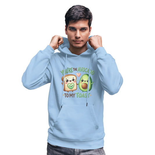 Regular Fit Hoodie by EMMOZI - Baby Blue
