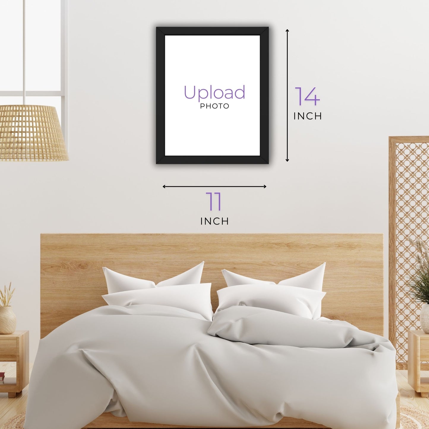 Customised Wooden Photo Frames - 13 Sizes