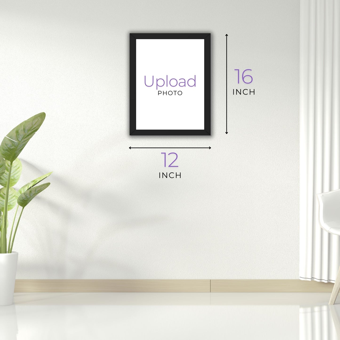 Customised Wooden Photo Frames - 13 Sizes