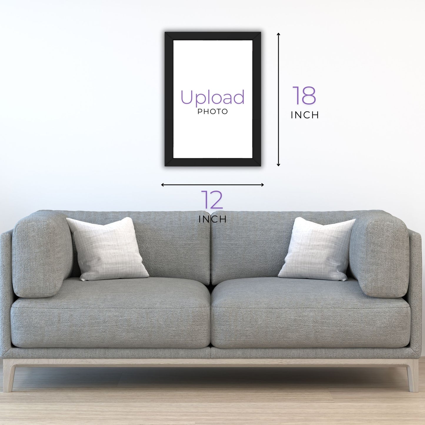 Customised Wooden Photo Frames - 13 Sizes
