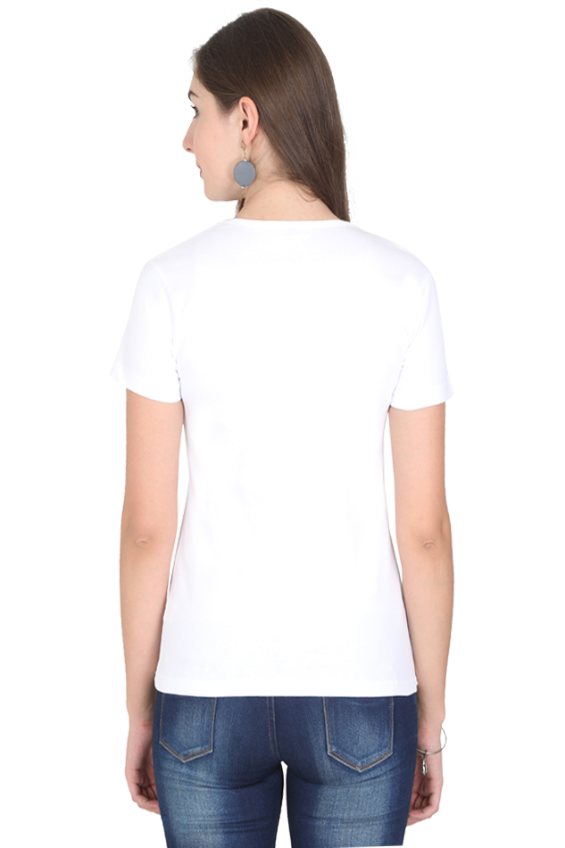 Aesthatic Round Neck Half Sleeve T-Shirt