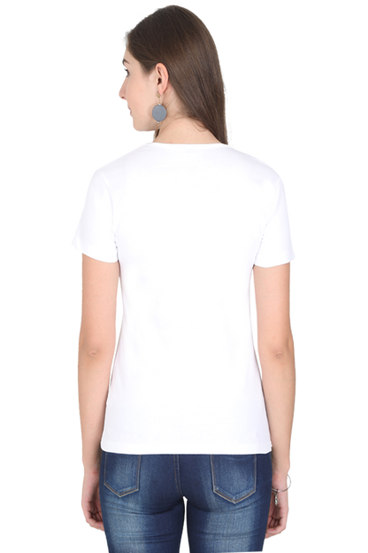 Aesthatic Round Neck Half Sleeve T-Shirt