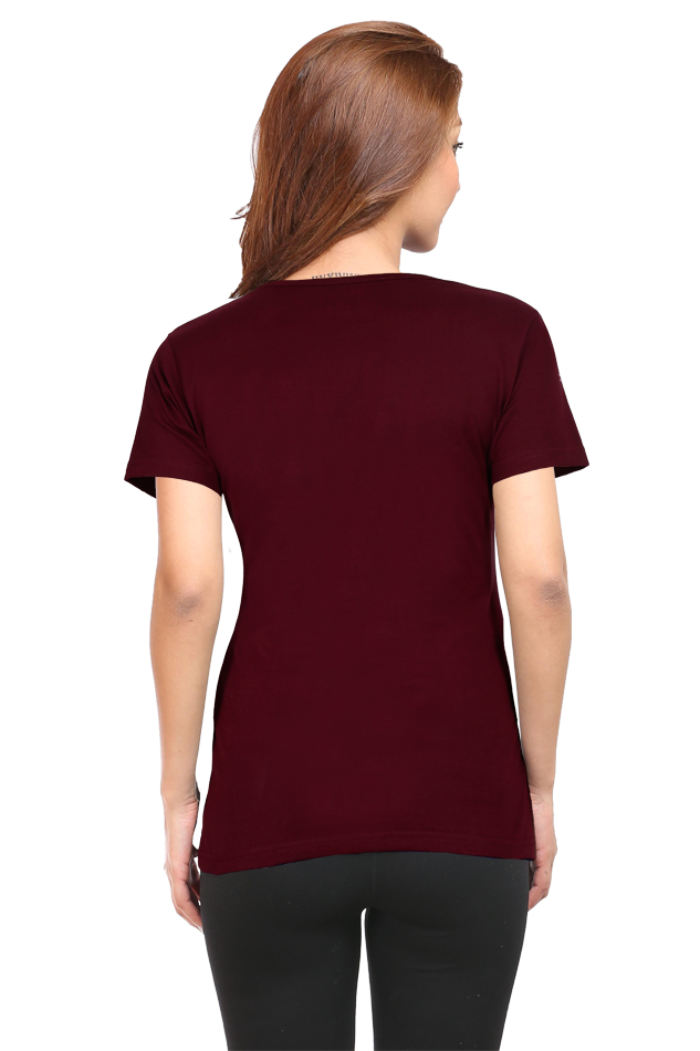 Aesthatic Round Neck Half Sleeve T-Shirt