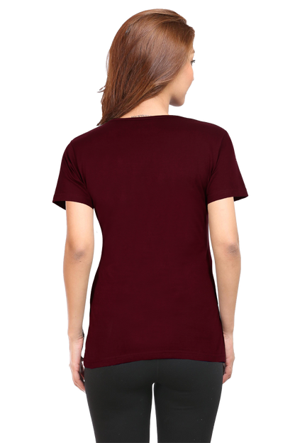 Aesthatic Round Neck Half Sleeve T-Shirt