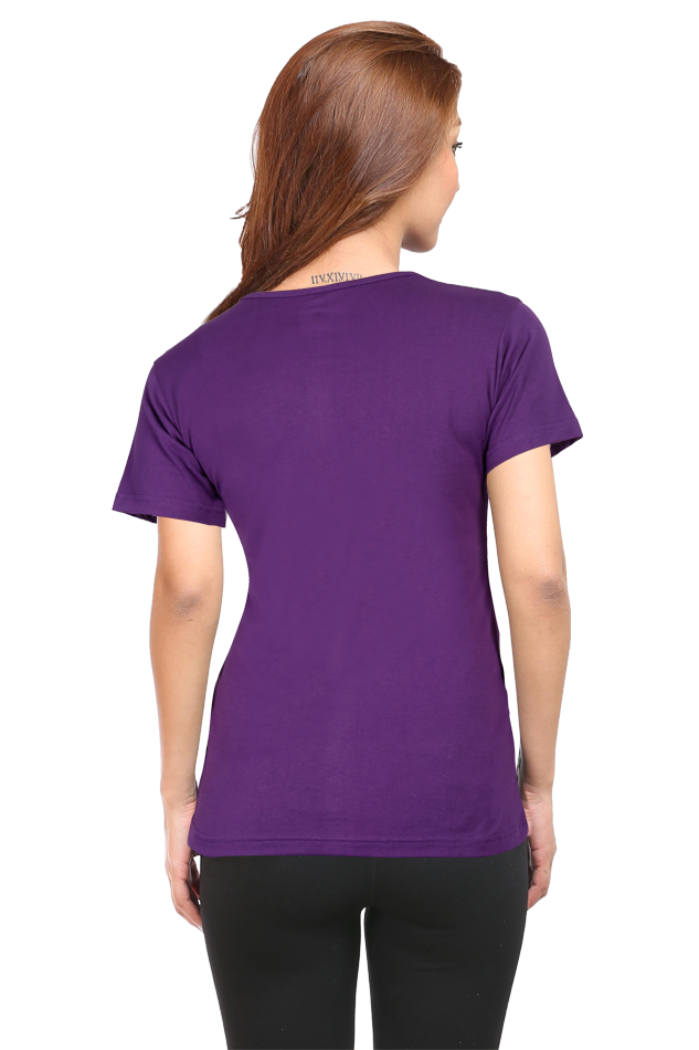 Aesthatic Round Neck Half Sleeve T-Shirt