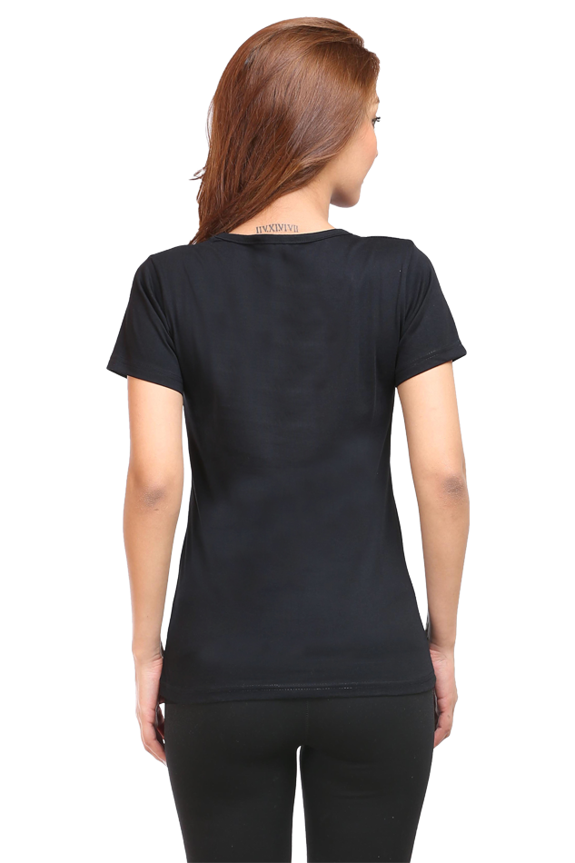 Aesthatic Round Neck Half Sleeve T-Shirt