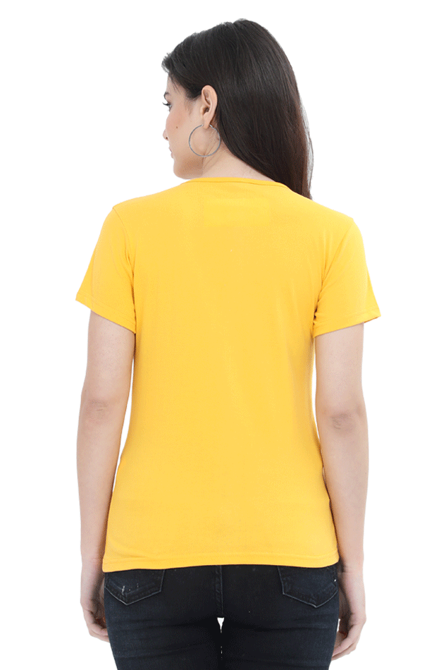 Aesthatic Round Neck Half Sleeve T-Shirt