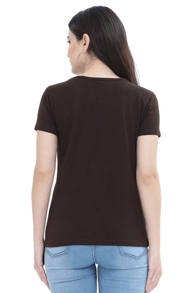 Aesthatic Round Neck Half Sleeve T-Shirt