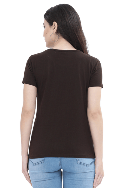 Aesthatic Round Neck Half Sleeve T-Shirt