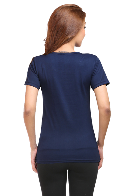 Aesthatic Round Neck Half Sleeve T-Shirt