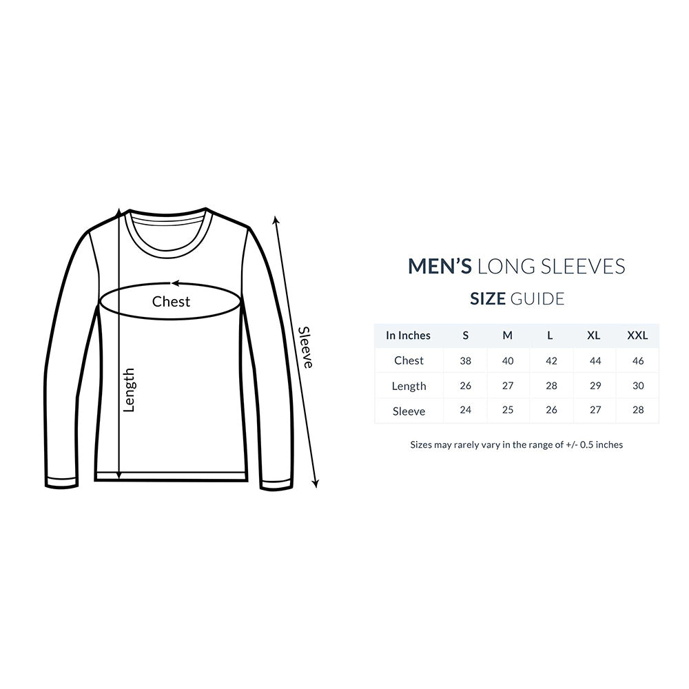 Unisex Round Neck Full Sleeve T-Shirt