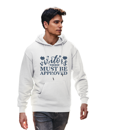 Regular Fit Hoodie by EMMOZI - White