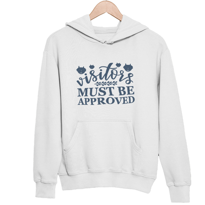 Regular Fit Hoodie by EMMOZI - White