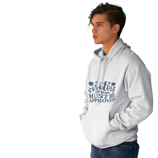 Regular Fit Hoodie by EMMOZI - White