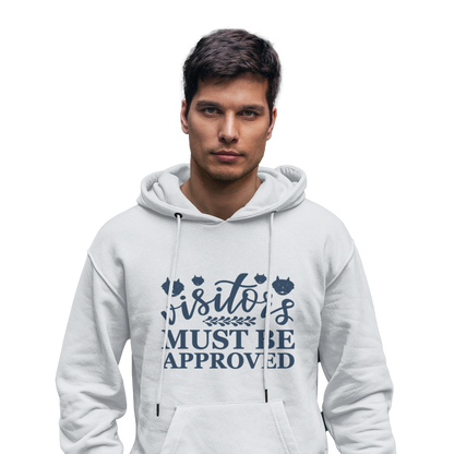 Regular Fit Hoodie by EMMOZI - White