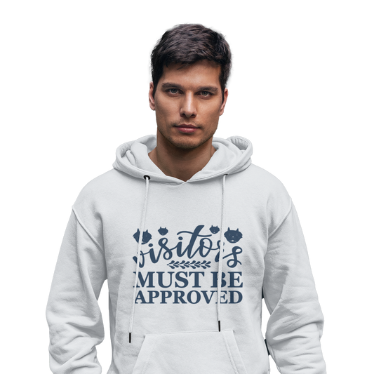 Regular Fit Hoodie by EMMOZI - White