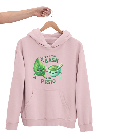 Regular Fit Hoodie by EMMOZI - Baby Pink