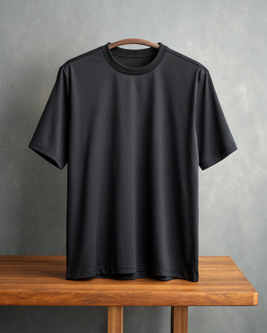 Plain Oversized Tees - Premium Quality Black