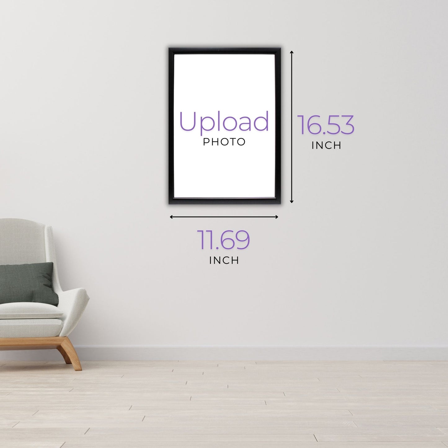 Customised Wooden Photo Frames - 13 Sizes
