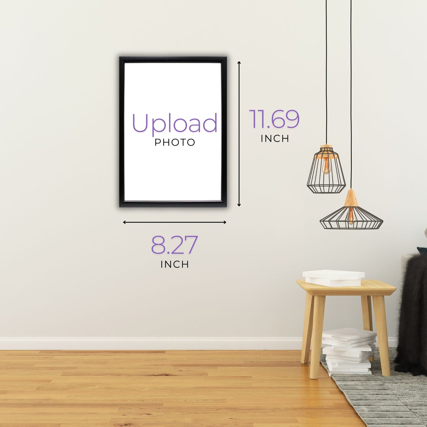 Customised Wooden Photo Frames - 13 Sizes