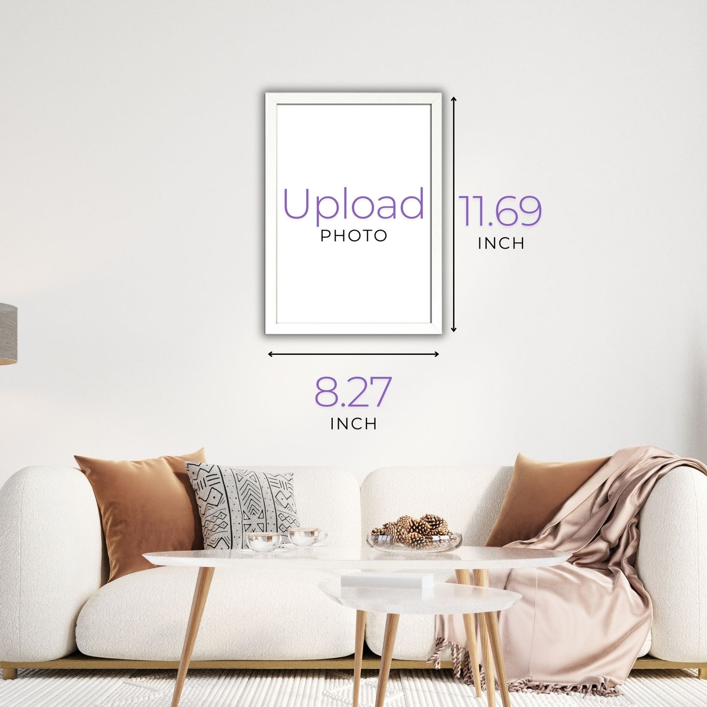 Customised Wooden Photo Frames - 13 Sizes