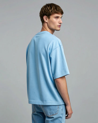 Premium Oversized T-Shirt - Baby Blue