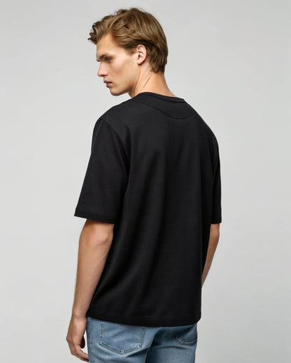 Plain Oversized Tees - Premium Quality Black
