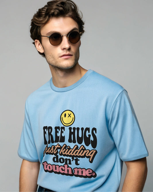 Premium Oversized T-Shirt - Baby Blue
