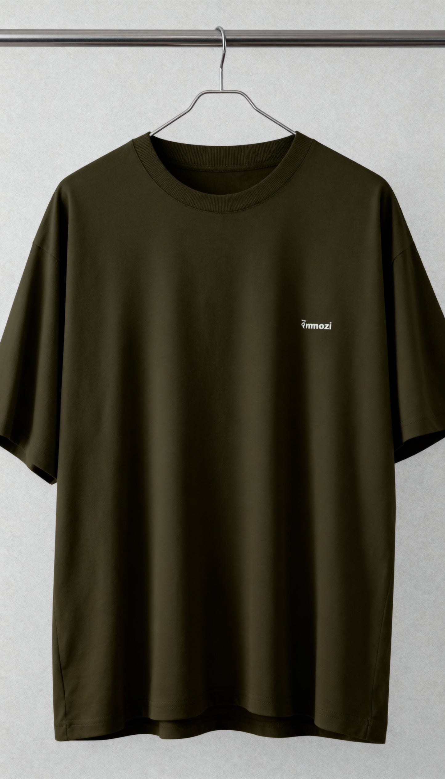 Classic Unisex Oversized T-Shirt Olive Green – EMMOZI