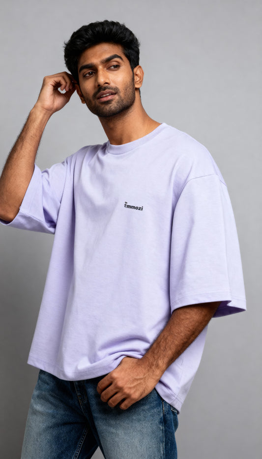 Standard Unisex Oversized T-Shirt Lavender - EMMOZI