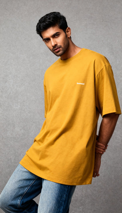 Classic Unisex Oversized T-Shirt Golden Yellow – EMMOZI