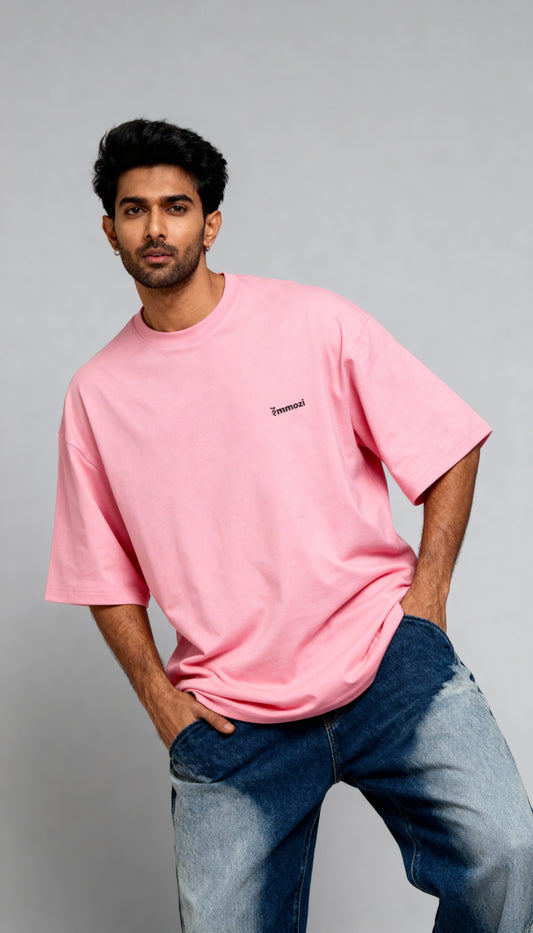 Premium Unisex Oversized Drop Shoulder T-Shirt Flamingo – EMMOZI