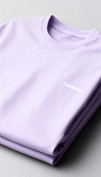 Premium Unisex Oversized Drop Shoulder T-Shirt  Lavender – EMMOZI